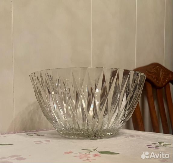 Хрустальная салатница