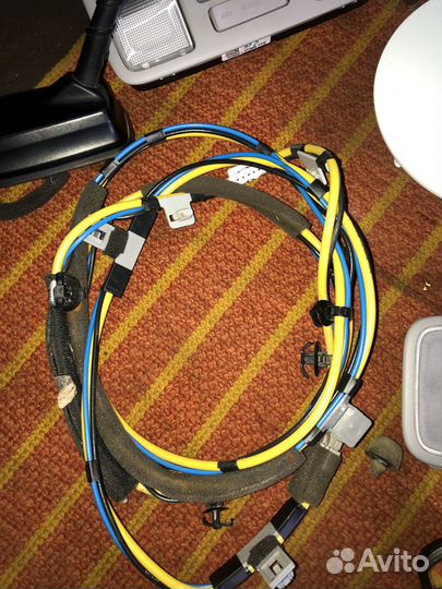 Проводка антенны крыши киа рио 4 солярис 2 глонасс