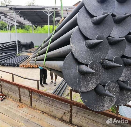 Винтовые сваи m-8589