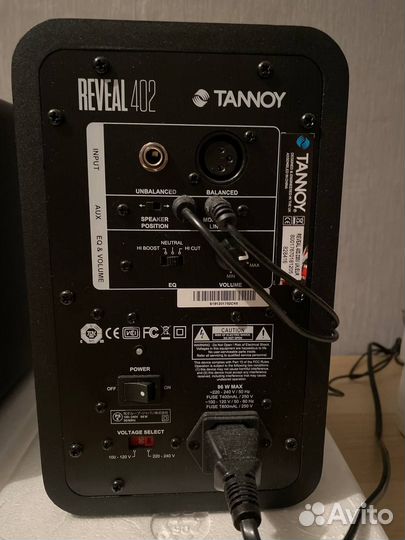 Студийные мониторы tannoy reveal 402