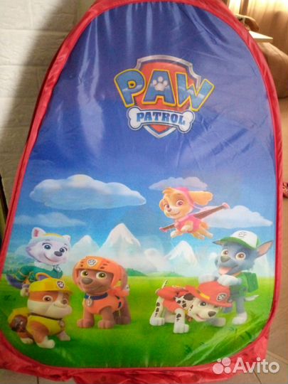 Палатка и столик