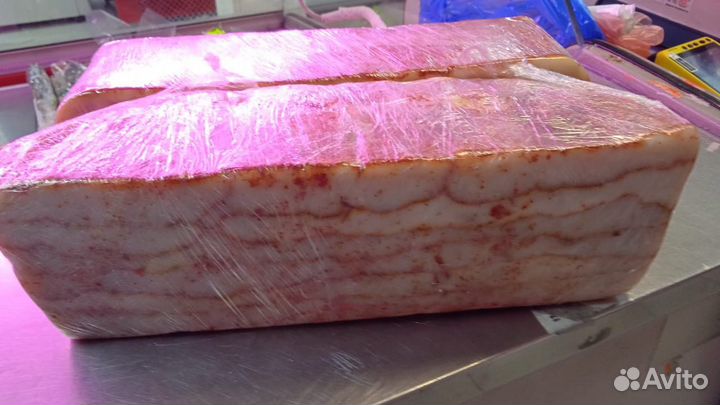 Халяль сало конское с чесноком оптом