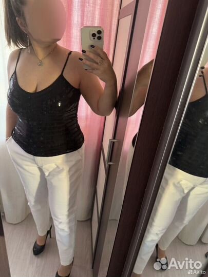 Топ с пайетками 46