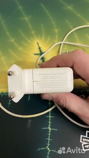 Блок питания 60w для macbook magsafe 1