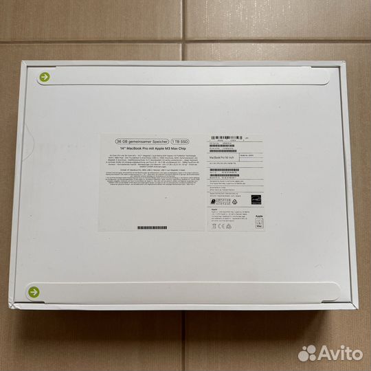 MacBook Pro 14 M3 Max 36gb/1tb 14 CPU 30 GPU