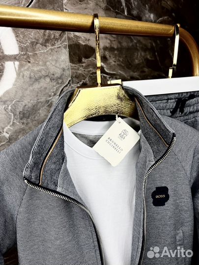 Крутейший спортивный костюм тройка Boss премиум