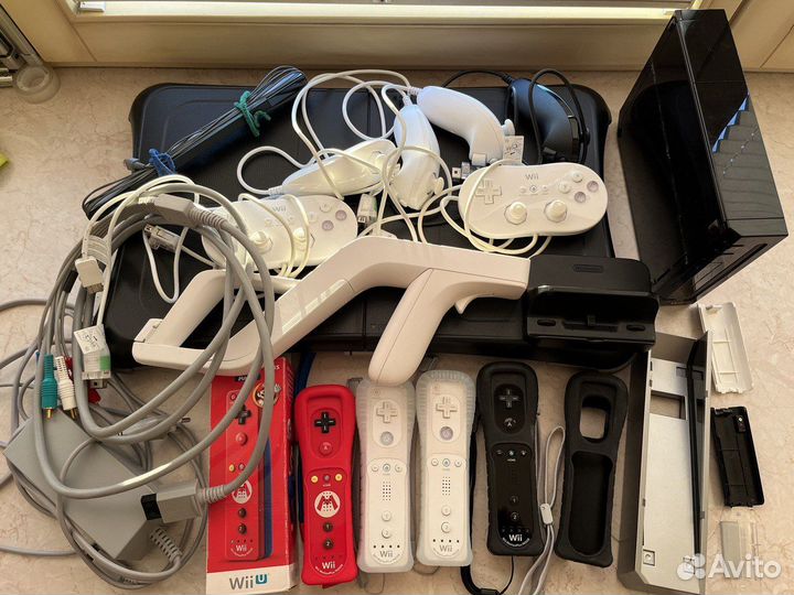 Nintendo wii и wii u комплектующие
