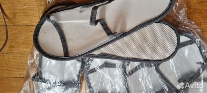 Тапки 4 пары для СПА одноразовые