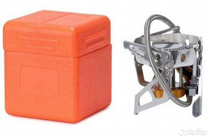 Горелка газовая Tramp TRG-046, складная со шлангом