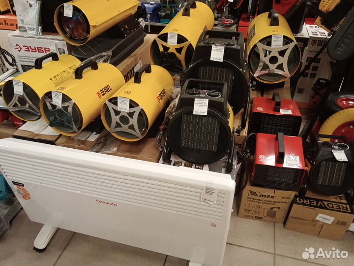 Тепловая, газовая, дизельная пушка, конвектор