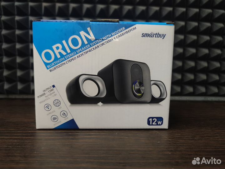 Колонки 2.1 Smartbuy orion Bluetooth 12Вт