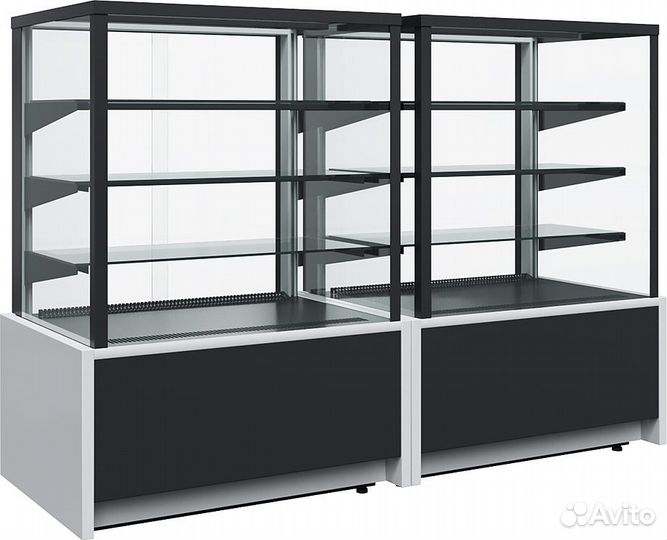 Витрина нейтральная Carboma KC70 N 1,3-233