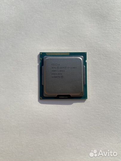 Процессор Intel Xeon e3 1240v2 / Core i7 3770