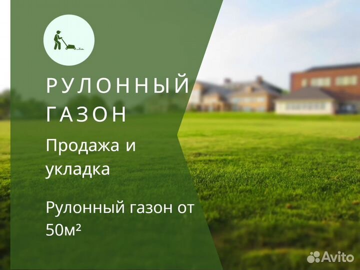 Укладка и продажа газона