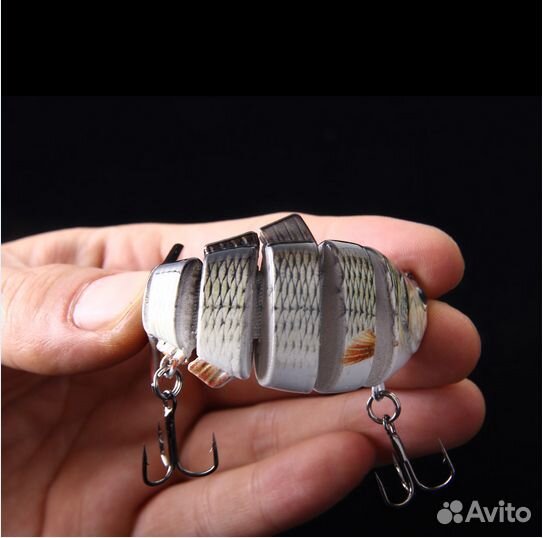 Воблер составной свимбейт 10 см, 17 гр. крючок #6