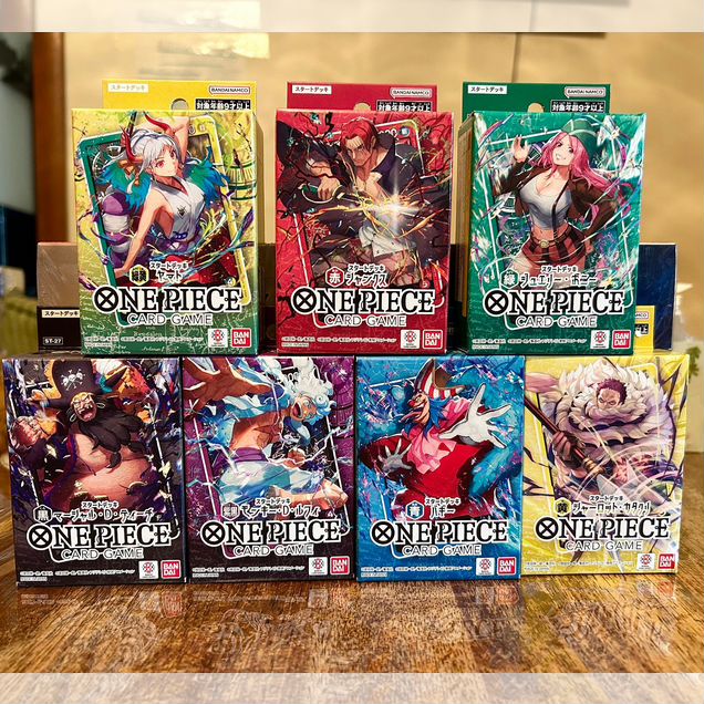 Стартовые колоды One Piece Card Game Bandai Namco