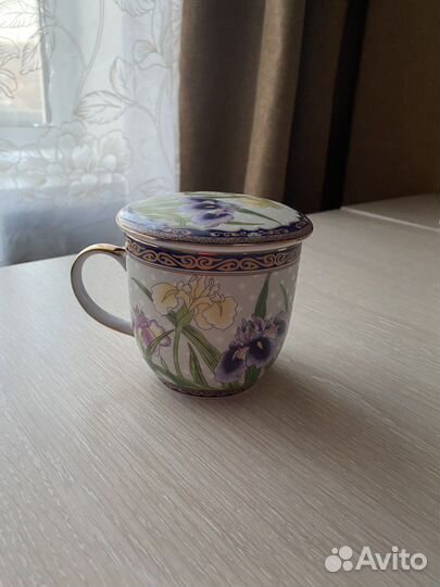 Кружка заварочная фарфор 350мл