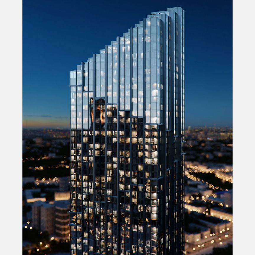 2-к. квартира, 84,1 м², 50/85 эт.