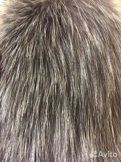 Шапка из чернобурки новая