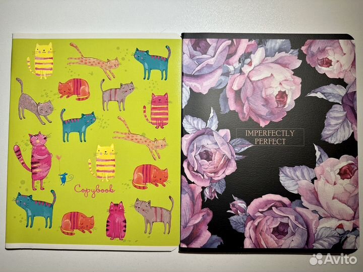 Тетради от 18 до 48 листов, линейка и клетка