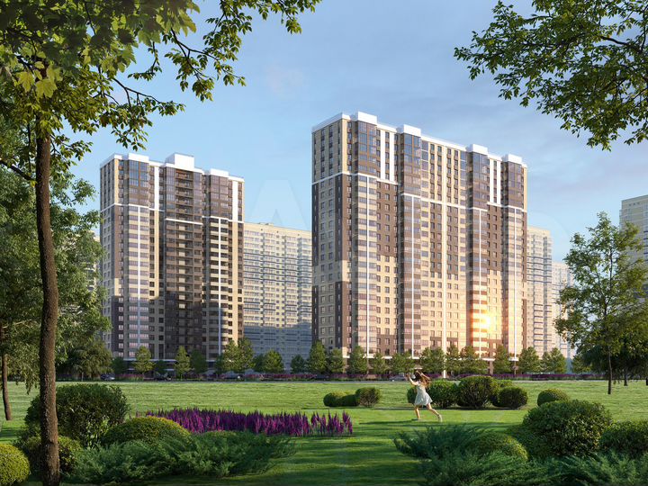 2-к. квартира, 45,3 м², 10/24 эт.