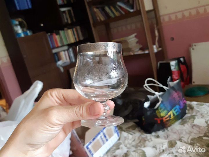 Рюмки фужеры бокалы рюмки