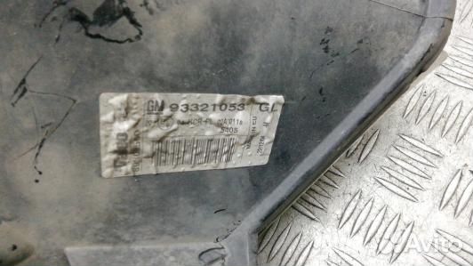 Фара правая opel meriva A (YBE19MU01)