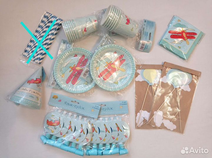 Набор одноразовой посуды 