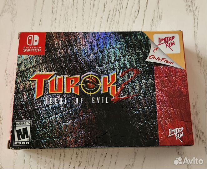 Коллекционные издания Turok + Turok 2 (Switch)