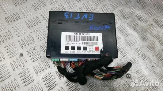 Блок комфорта opel antara (ENT13M301)