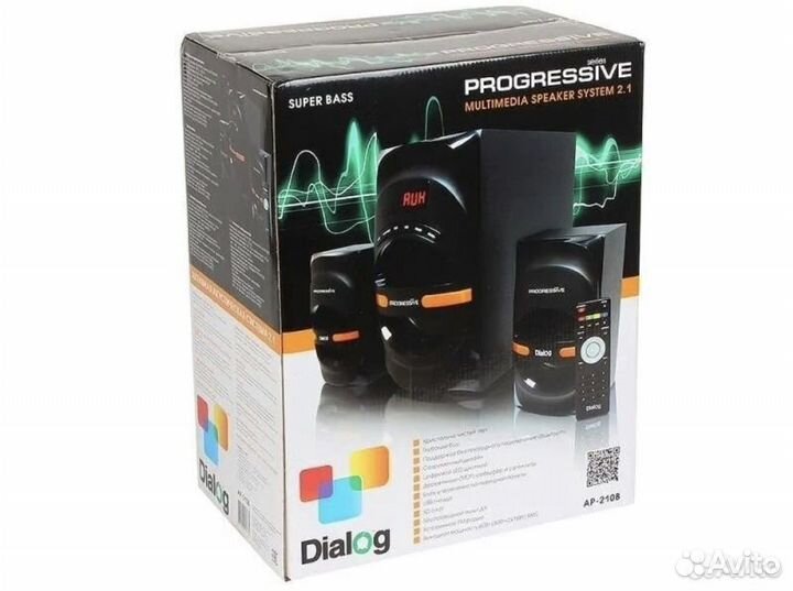 Колонки dialog Progressive AP-210B