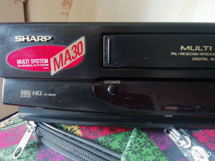 Видеомагнитофон sharp