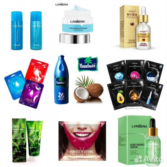 Корейская косметика и индийское масло