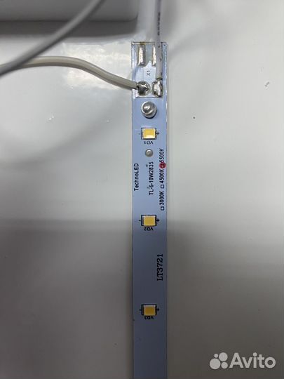 Универсальный светодиодный светильник 595х185 IP44