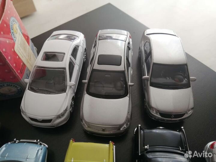 Модели 1/43 BMW Renault audi VW Peugeot MB