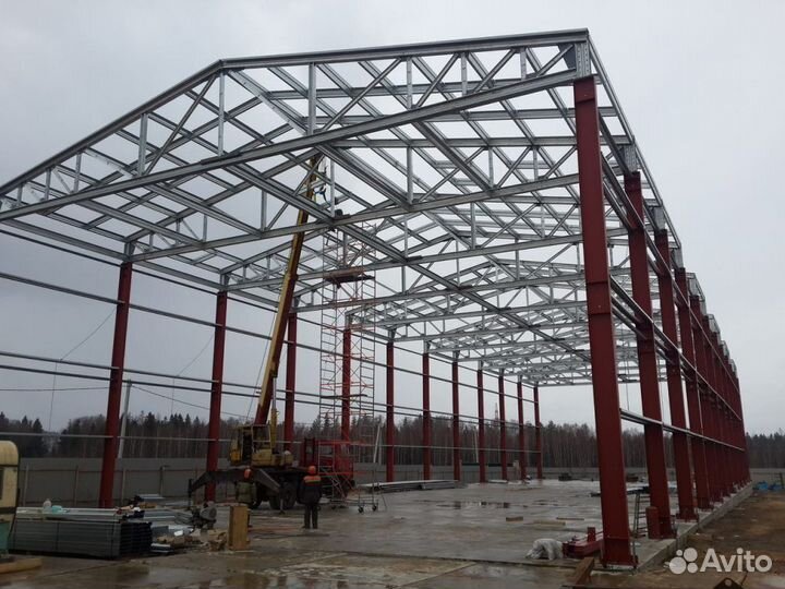 Металлоконструкции. Каркас здания