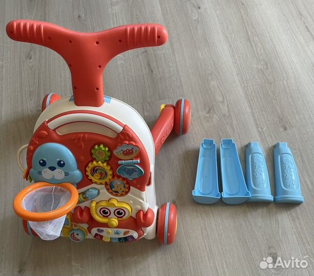 Ходунки каталка бизиборд толокар