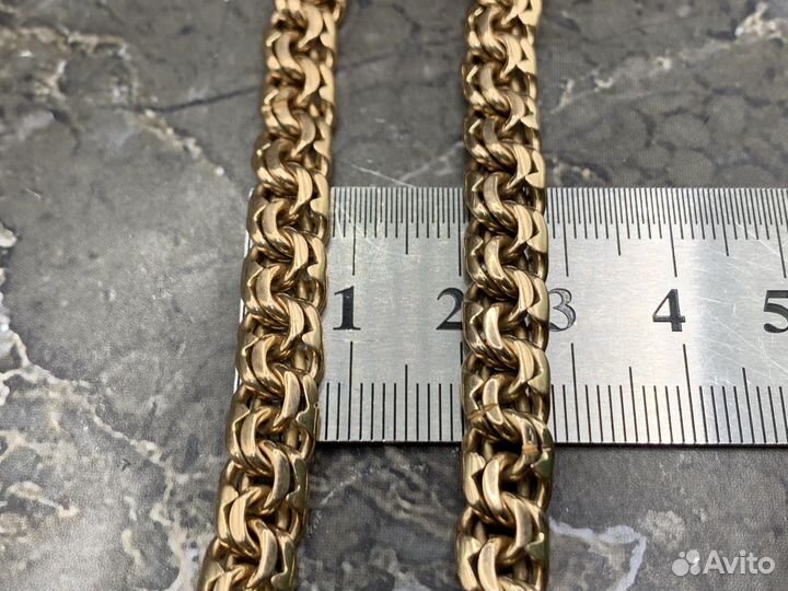 Золотой браслет бисмарк 585