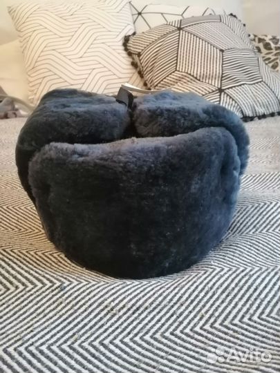 Шапка ушанка меховая