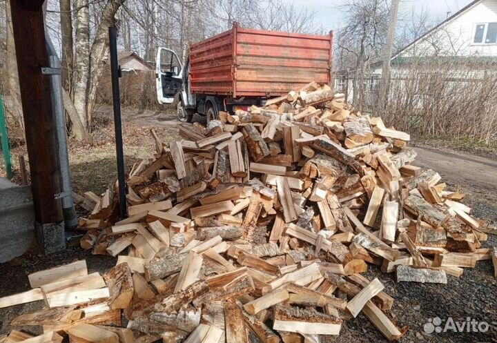 Дрова березовые колотые