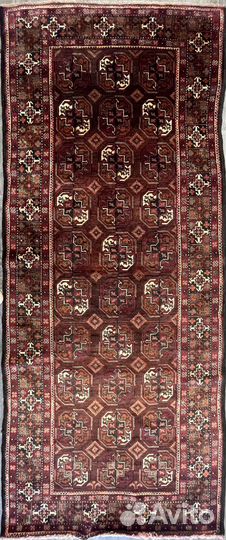 Иранский ворсовый ковер, балуччи 293х130 см