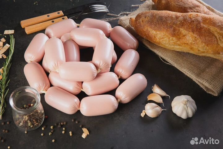 Сосиски сардельки мелкий опт