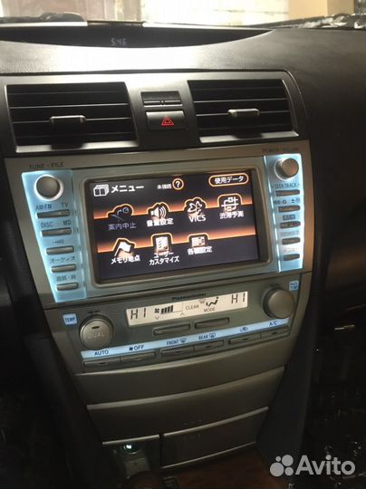 Продам штатную японская магнитола на Камри 40