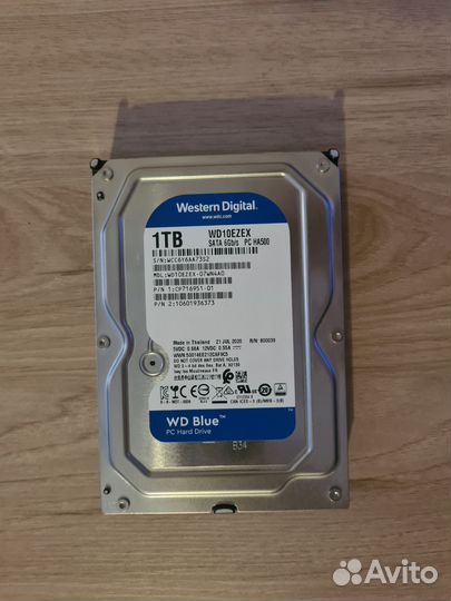 Жесткий диск WD Blue 1tb