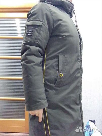 Пуховик зимний женский 46