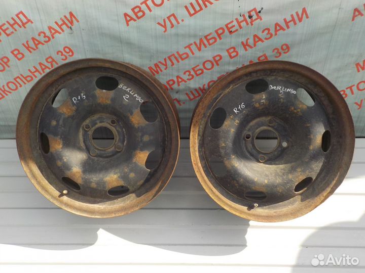 Диски штампованные штампы Ситроен Берлинго 2