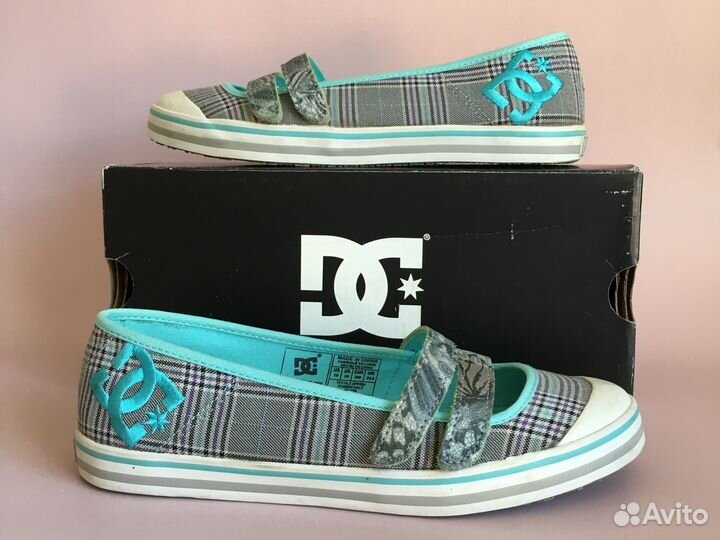 Слипоны женские DC shoes 36 бу