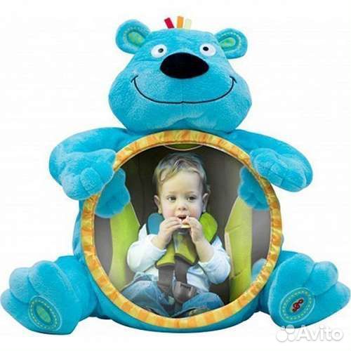 Панорамное зеркало Мишка в машину