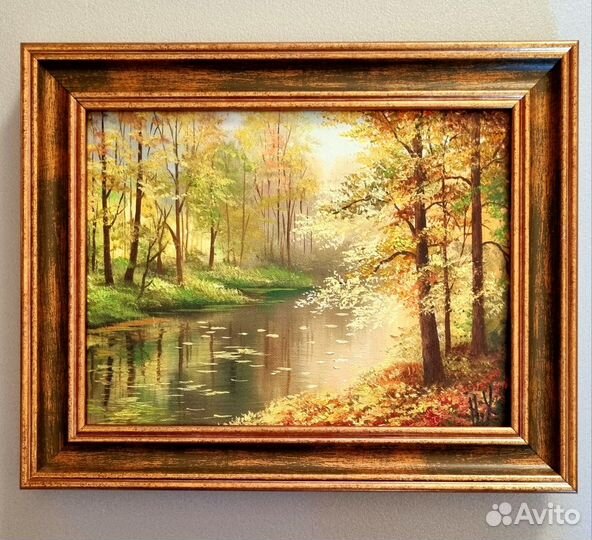 Картина маслом на холсте пейзаж