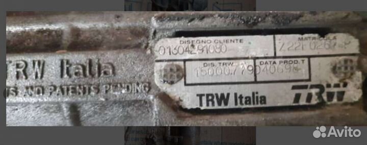 Рулевая рейка Фиат Дукато Z22F